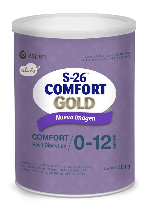 Formula Infantil S-26 ALULA Comfort Gold 0-12 Meses X400G.