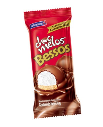 Masmelo Choc Melos Bessos Chocolate x 30gr