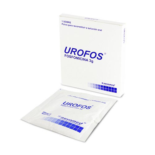 Urofos Novamed Fosfomicina Trometamol 3g Caja X 1 Sobre