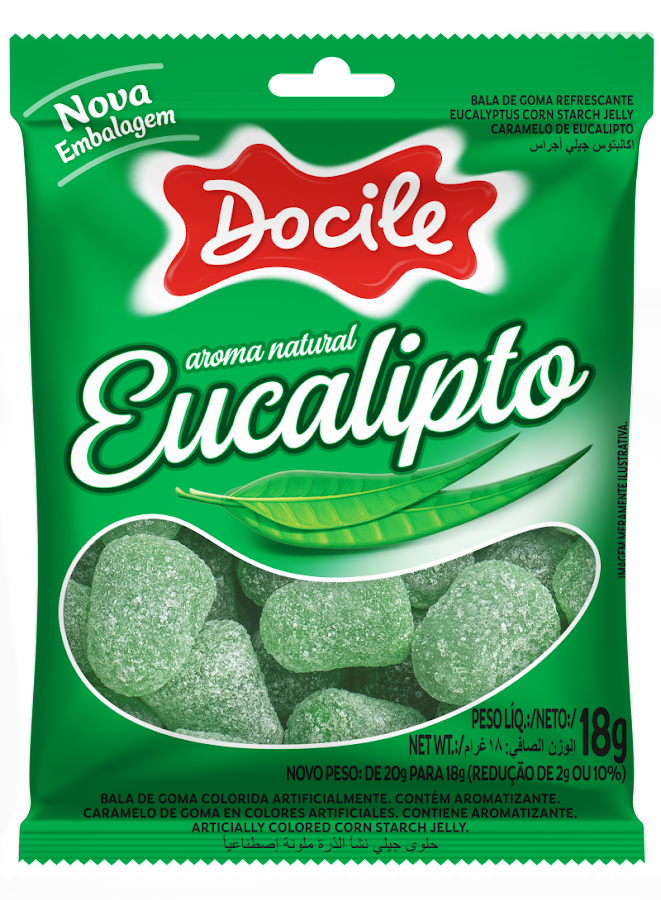 Gomitas Docile Eucalipto x 18gr