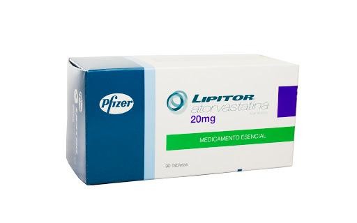 Lipitor 20Mg Tabletas Caja X90Tab. Pfizer Atorvastatína