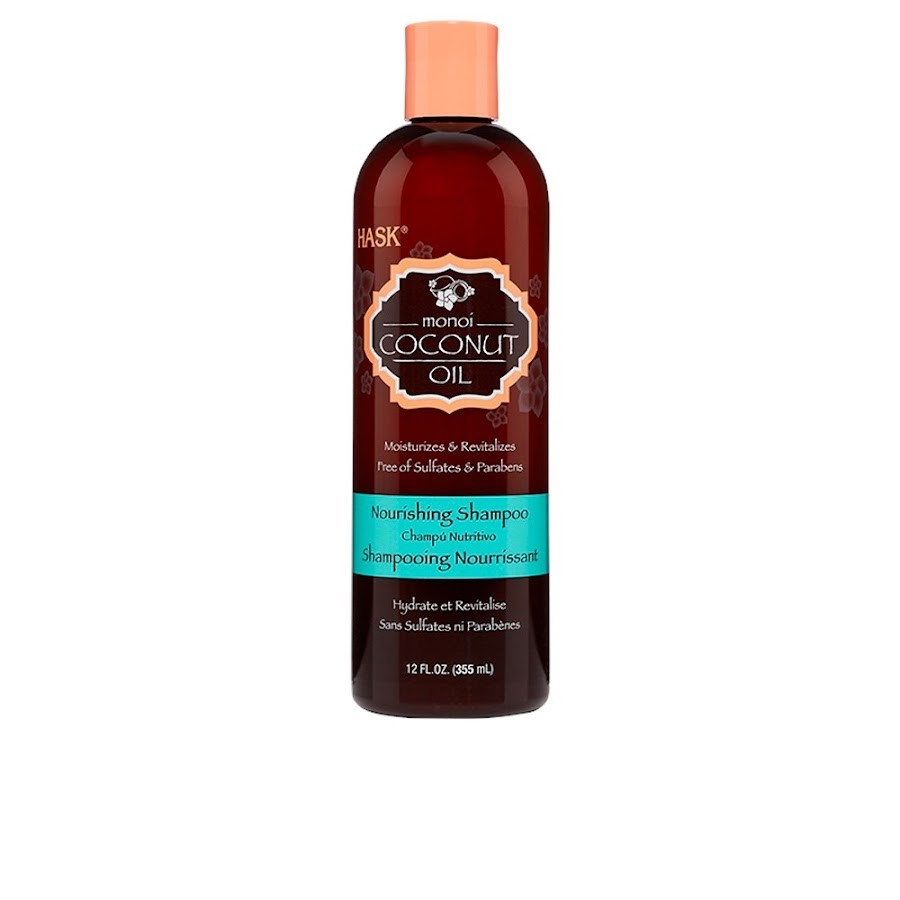 Shampoo Hask Hidrata y Revitaliza Monoi Coconut Oil x355ml