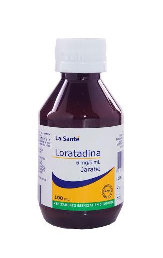 Loratadina La Santé 5Mg Jarabe Frasco X100Ml.