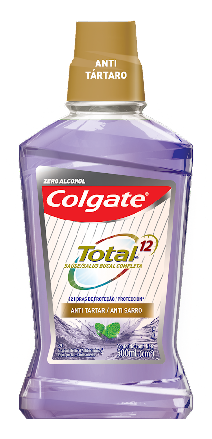 Enjuague Bucal Colgate Total 12 Anti Tartar x 500Ml