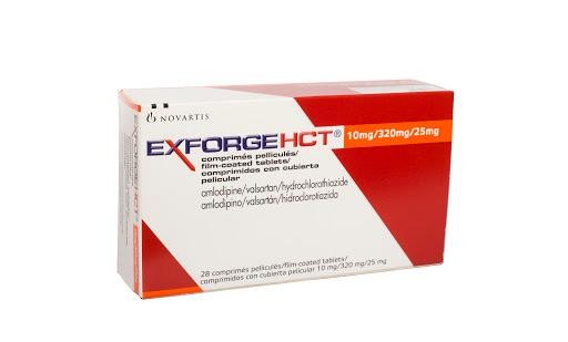 Exforge 10/320/25Mg Caja X28Com. Novartis Amlodipino Valsartán