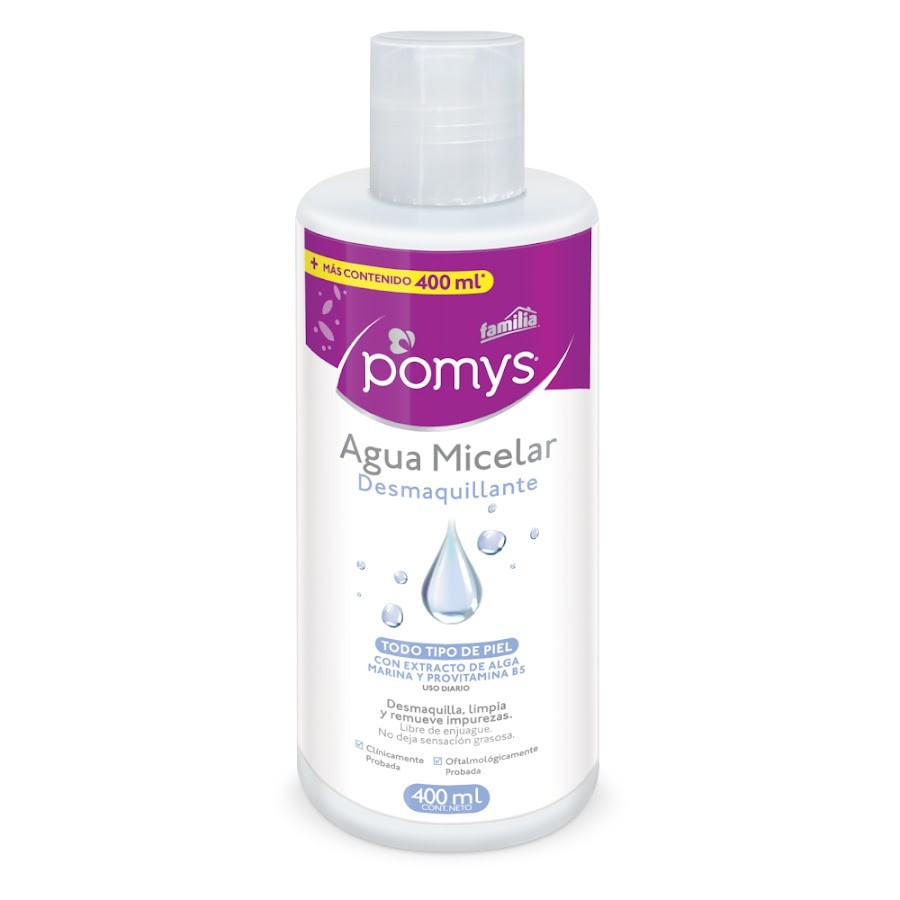 Agua Micelar Pomys Desmaquillante x 400Ml