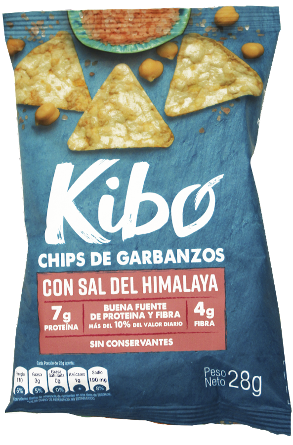 Pasabocas Kibo Garbanzo Sal del Himalaya X28g