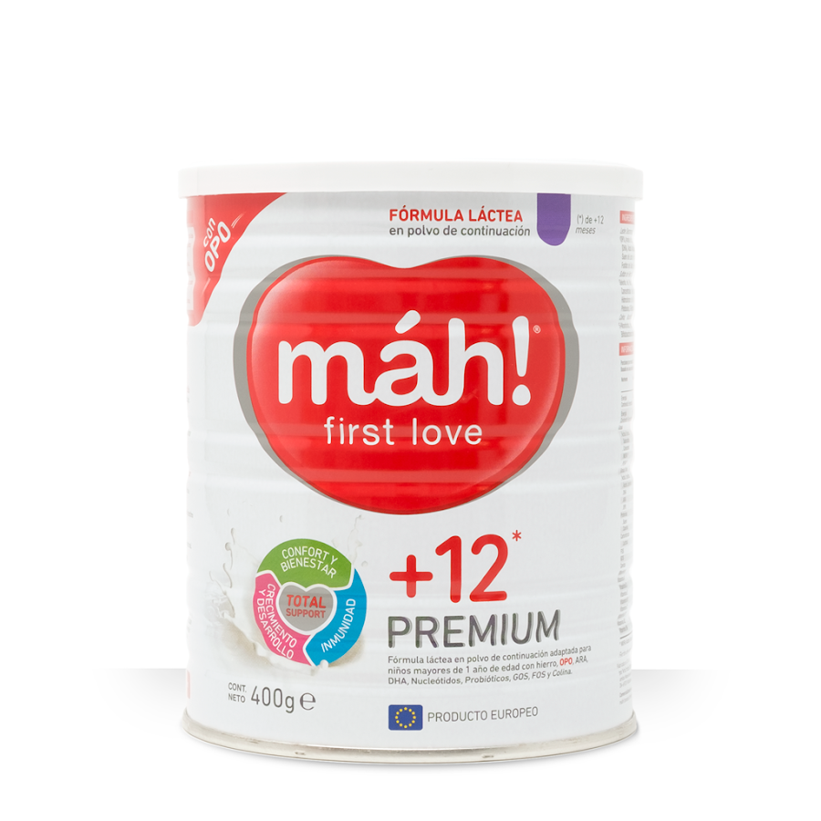 Fórmula Infantil Máh +12 meses Premium con OPO 400g