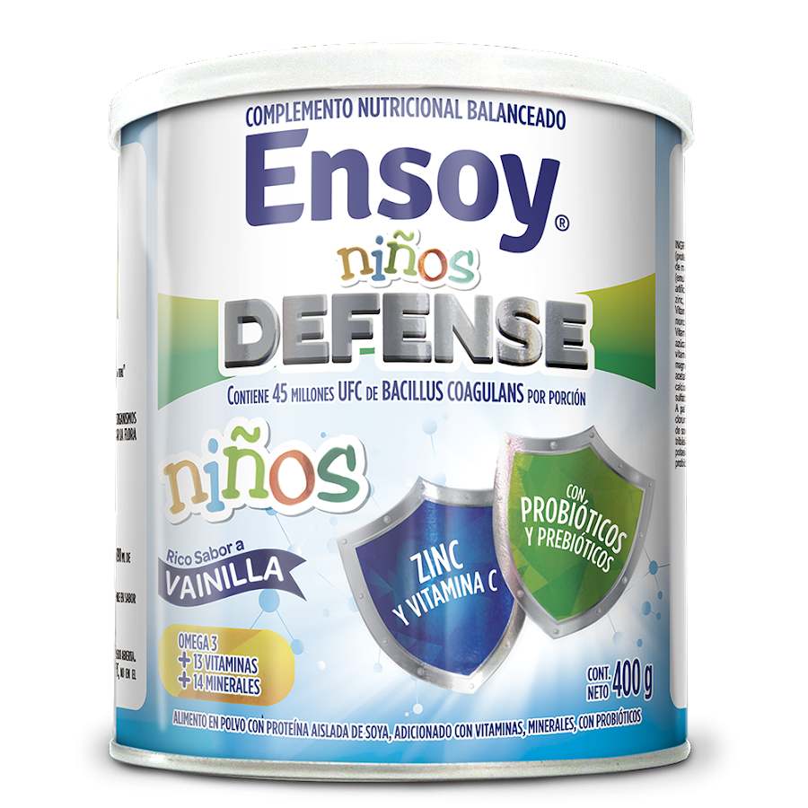 ENSOY DEFENSE NIÑOS COMPLEMENTO NUTRICIONAL X400G.