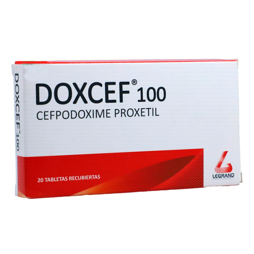 DOXCEF 100 X  20 TABLETAS