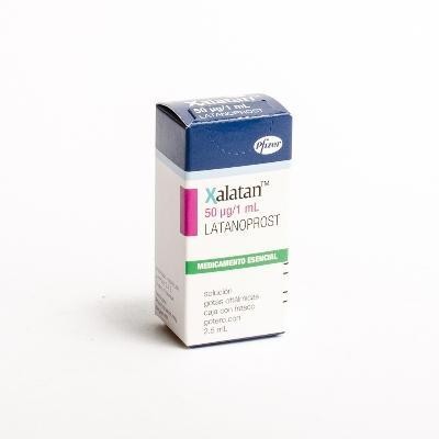 Xalatan 50Mcg Sol Oftálmica Frasco X2.5Ml. Pfizer Latanoprost