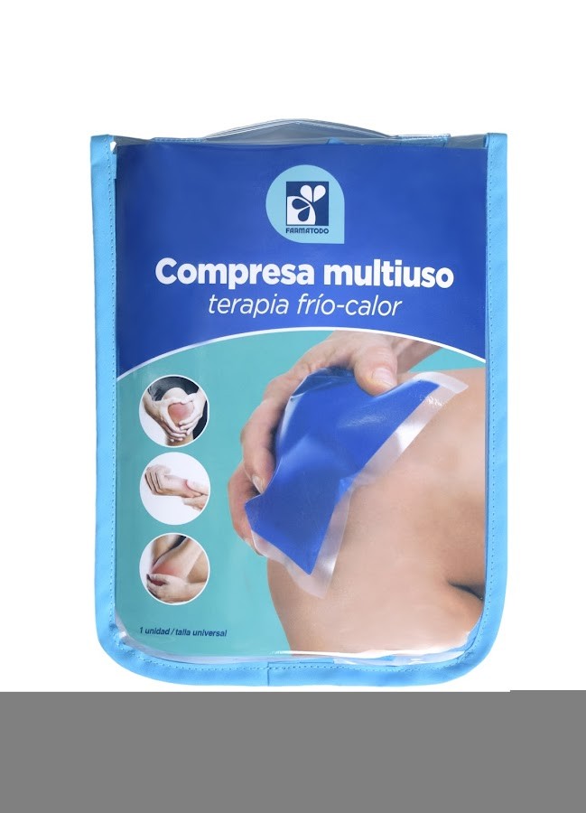Compresa Multiuso Frio Calor Farmatodo Azul Mediana