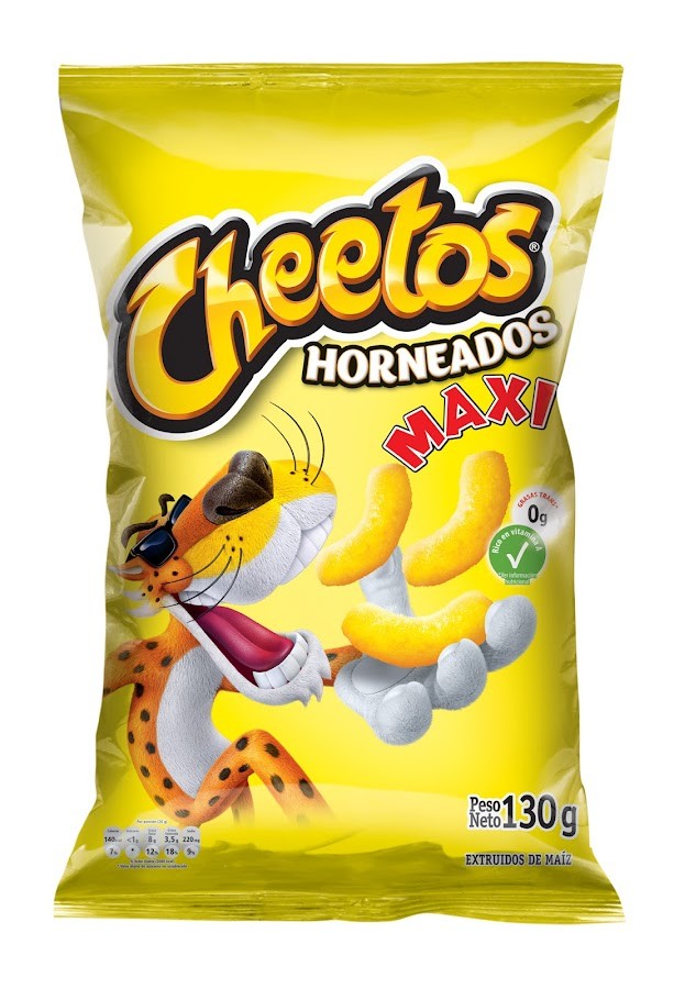 PASABOCAS CHEETOS MAXI HORNEADOS NATURAL X 130 GR