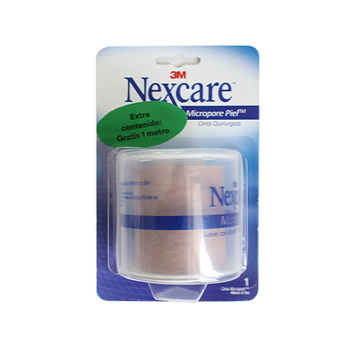 OFT Micropore Nexcare Piel  48mmX5M Pague 4 Lleve 5 MTS  x 1 Unidad
