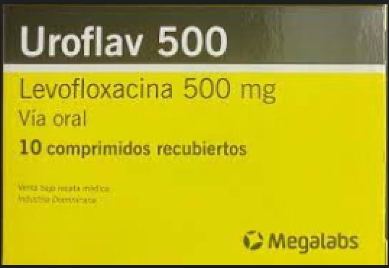 Uroflav Garmisch Levofloxacina 500Mg Caja x 10Tab