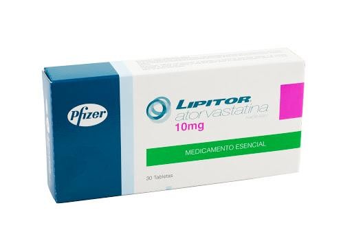 LIPITOR 10mg Tabletas Caja x30Tab. PFIZER Atorvastatina