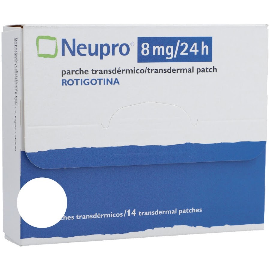 Neupro 8mg/24h Rotigotina Caja x14  Parches Transdérmico