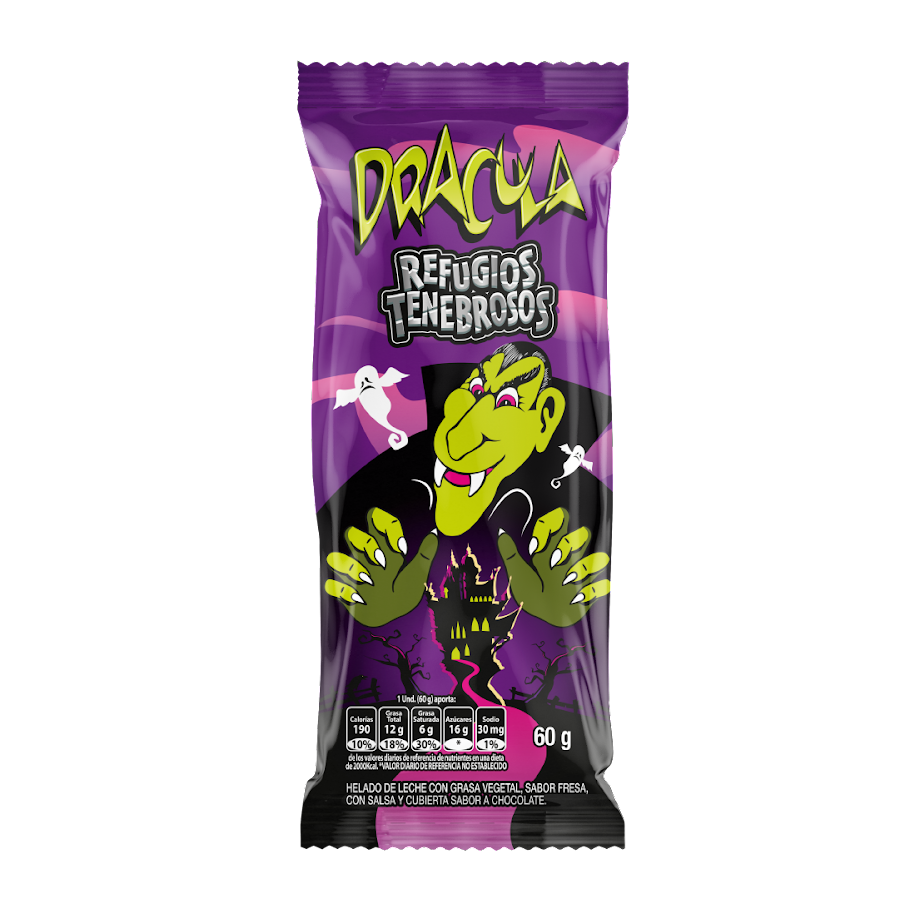 Paleta Drácula Refugios Tenebrosos x60gr
