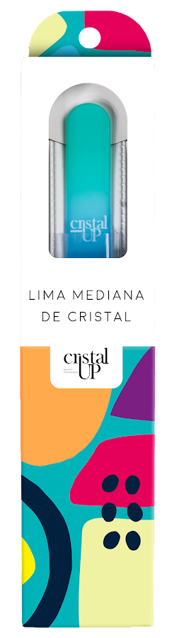 Lima de Cristal Mediana Cristalup Color Sorpresa x1und