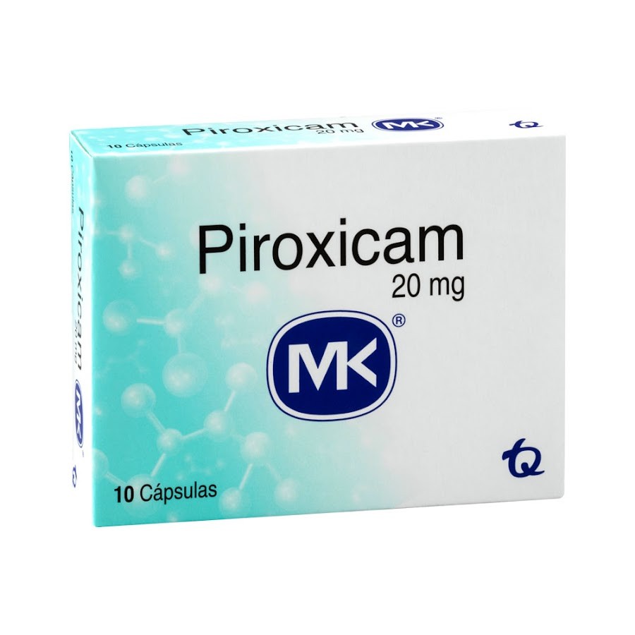Piroxicam MK 20mg Cápsula Caja x10Cáp.