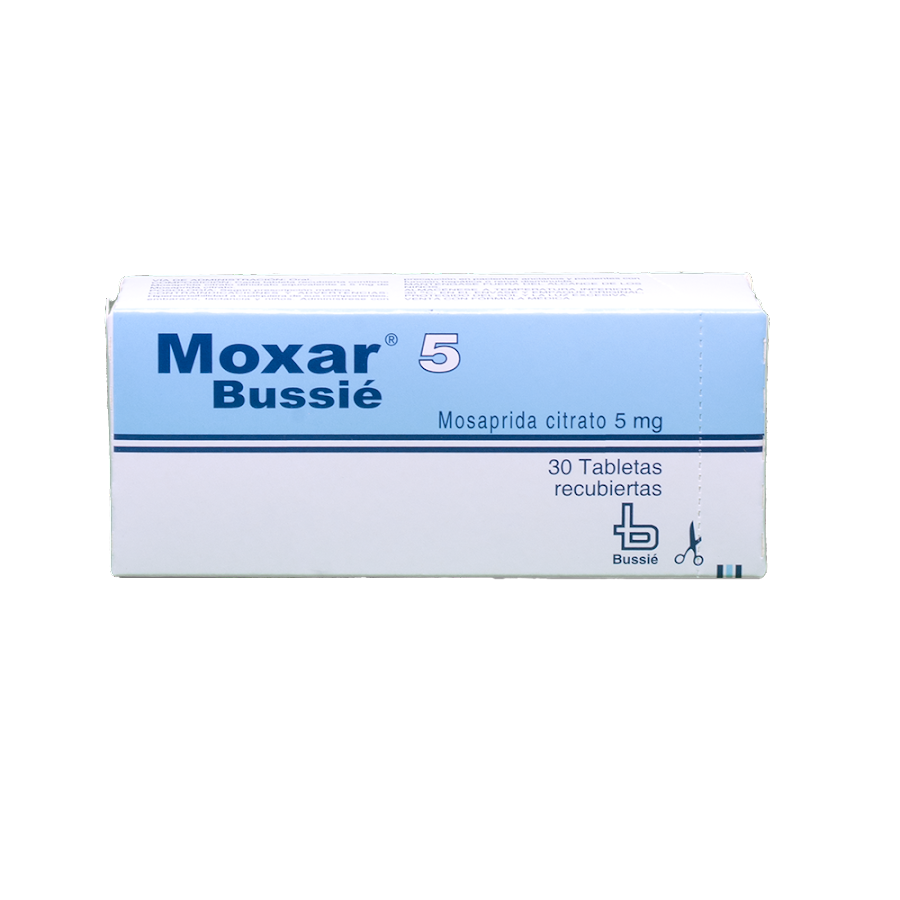 Moxar 5Mg Tabletas Caja X30Tab. Bussié Mosapride