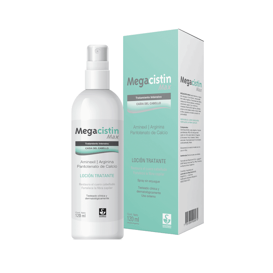 Tratamiento Megacistin Para la Caída del Cabello Siegfried x 120Ml