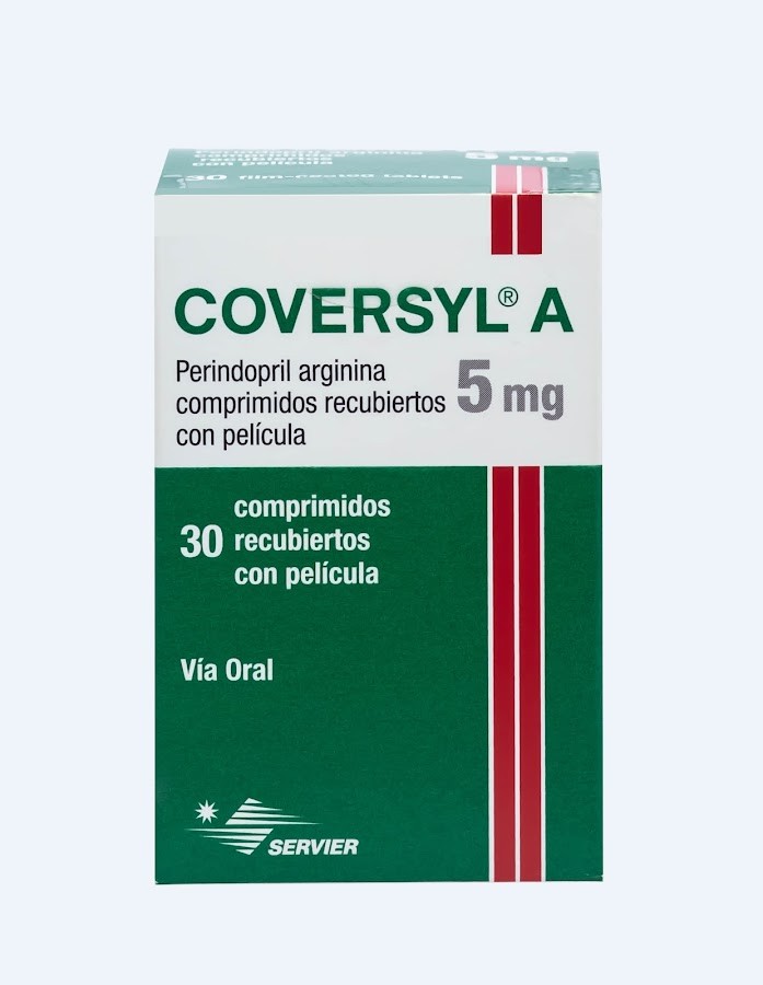 Coversyl A 5mg Servier Caja x 30 comprimidos