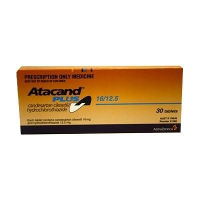 Atacand Plus 16/12.5Mg Com. Caja x30Com. AST Candesartán Cilexetilo