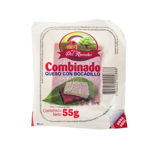 QUESO COMBINADO CON BOCADILLO X 55G.