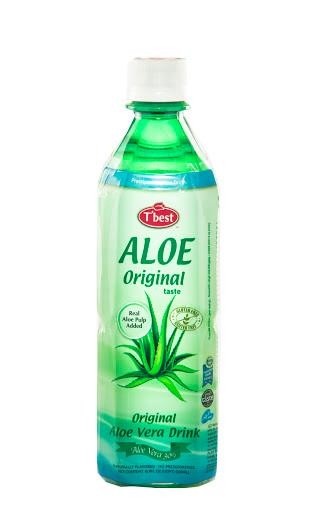 Agua T´BEST Aloe Vera Original Taste x500ml.