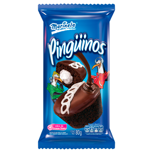 PONQUÉ MARINELA PINGÜINOS CHOCOLATE X2UND.