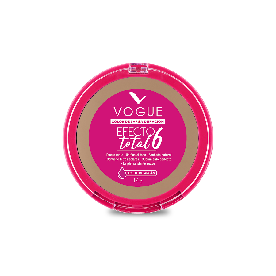 Polvo Vogue Efecto Total 6 Bronce x14gr