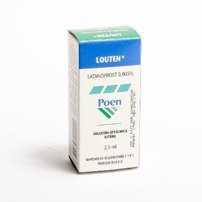 Louten 0.005% Sol. Frasco X2.5Ml. Poen Latanoprost Benzalconio