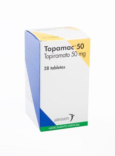 Topamac 50Mg Tabletas Frasco X28Tab. Janssen Topiramato