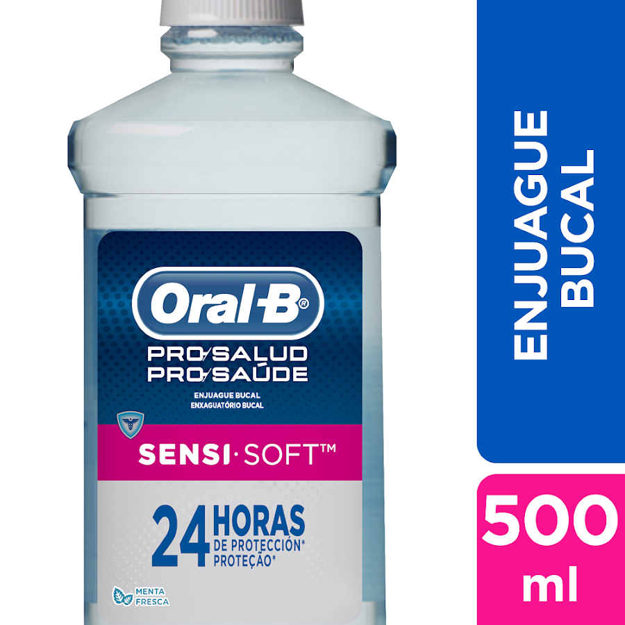 Enjuague Bucal Pro-Salud Sensi Soft Sabor Menta Fresca 500 ml