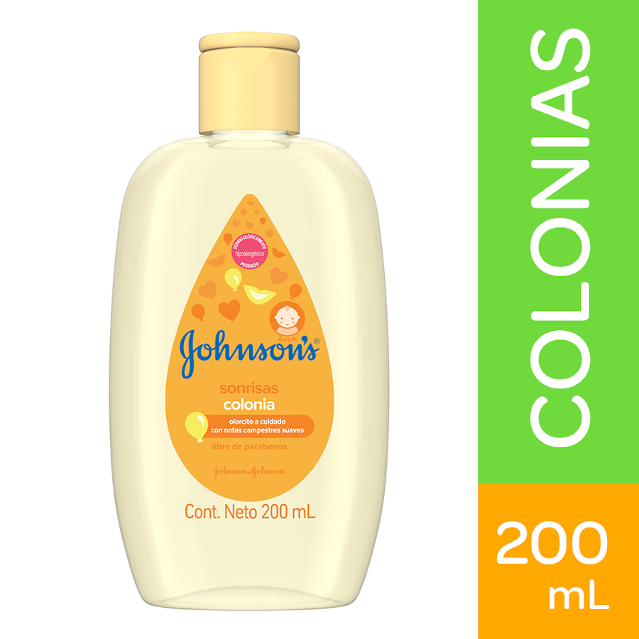 Colonia JOHNSONS BABY Colonia Sonrisas x200Ml