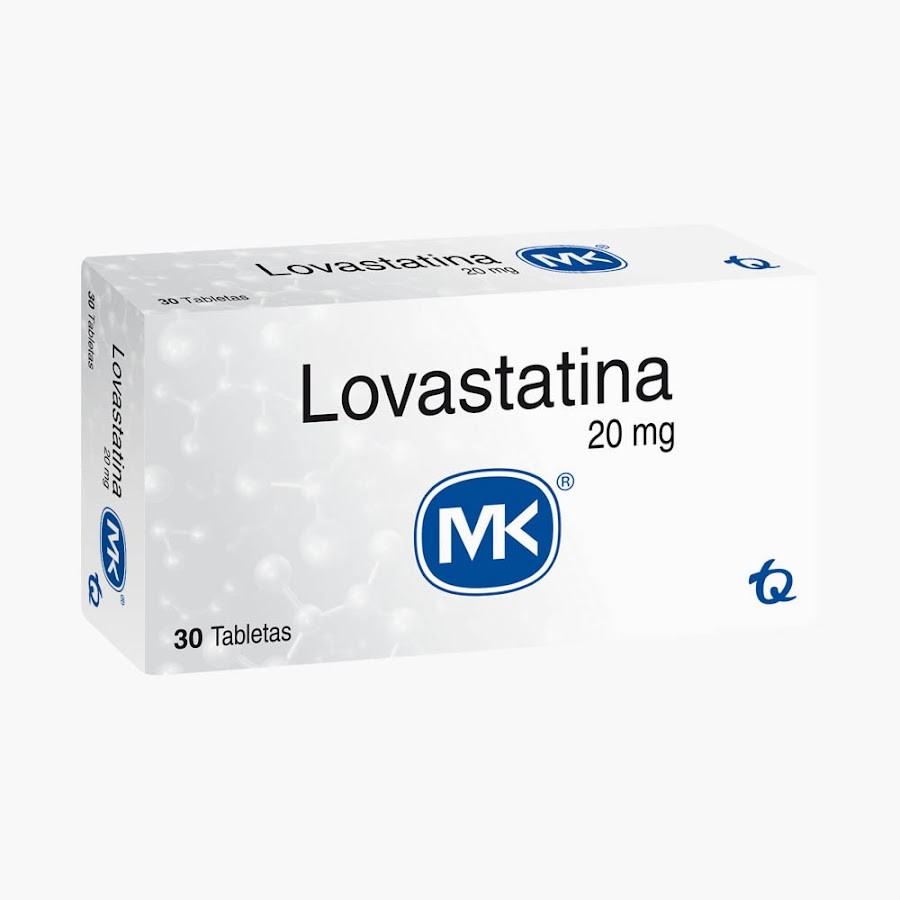 Lovastatina MK 20Mg Caja X 30 Tabletas