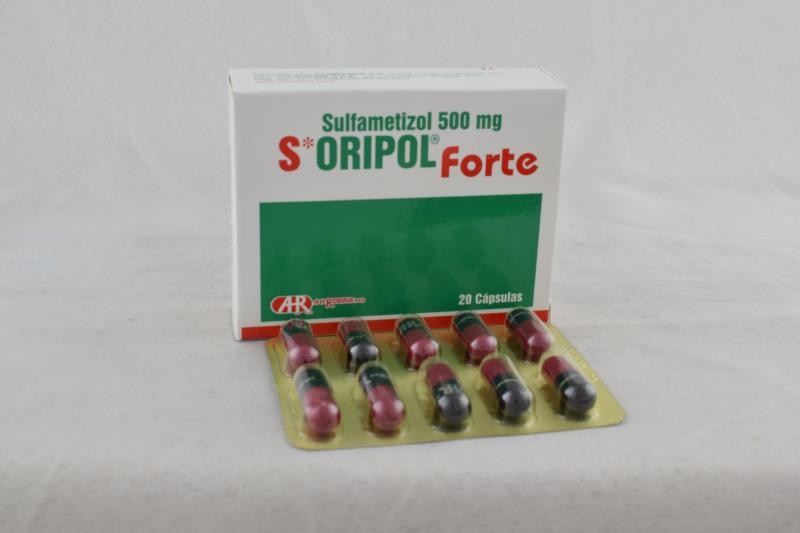 Solo Online S Oripol Forte 500 Mg Capsula x 20 Und