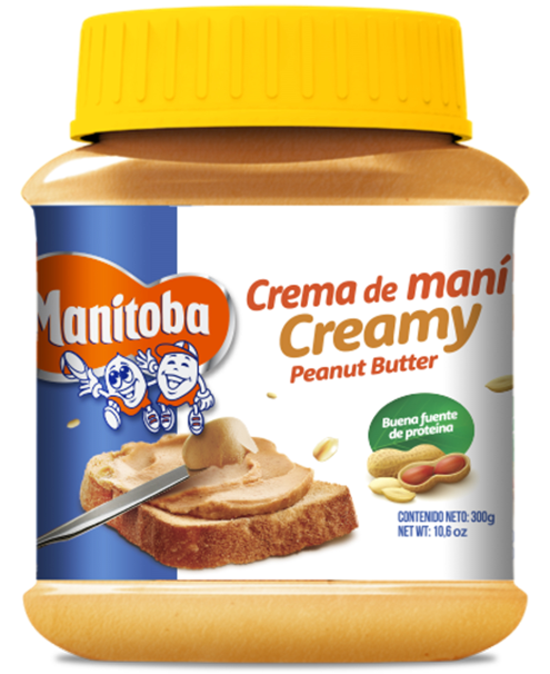 Crema de Maní Manitoba Creamy x300gr