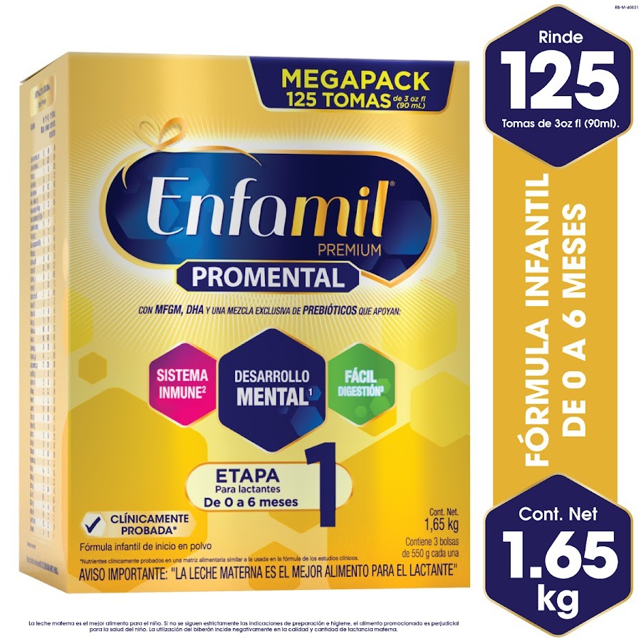FORMULA INFANTIL ENFAMIL 1 PREMIUM X 1650 GR