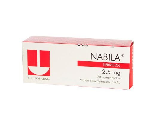 Nabila 2.5Mg Comprimidos Caja x28Com. Tecnofarma Nebivolol