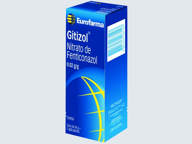 Gitizol 0.02g/g Crema Vaginal x 40g Eurofarma Fenticonazol