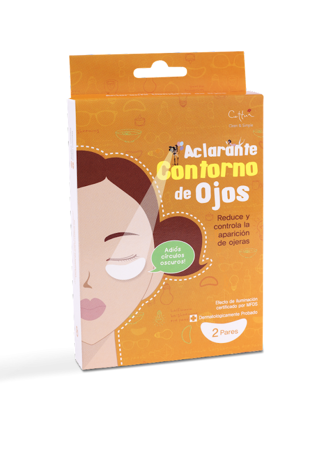 Parche Aclarante Contorno de Ojos Cettua x 2 Pares