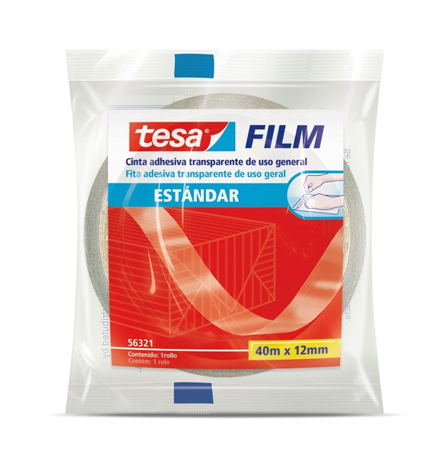 CINTA TESA FILM ESTANDAR 40MX12MM
