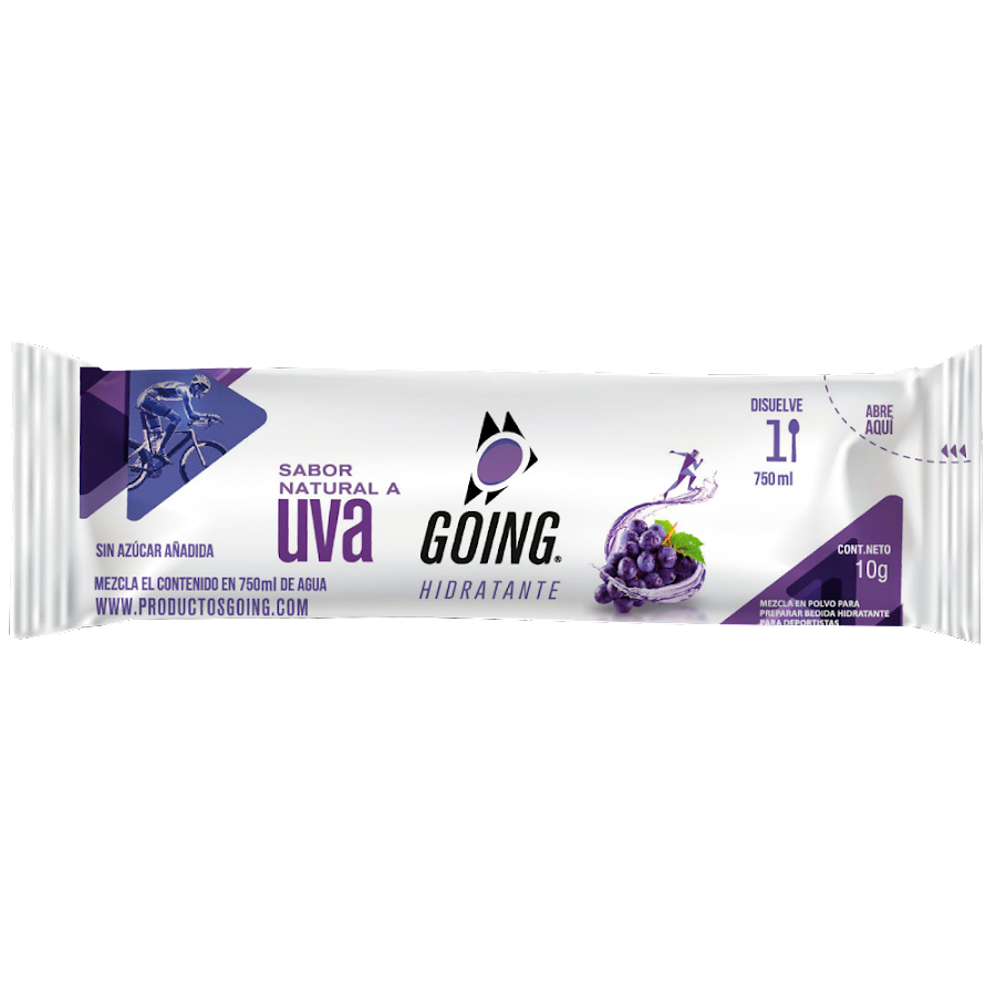 Hidratante Going Sabor a Uva Sachet x 10Gr
