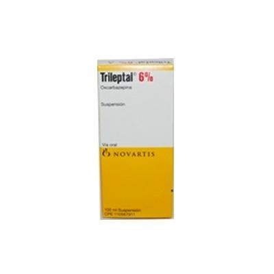Trileptal 6% 300Mg Suspensión Frasco x100Ml. Novartis Oxcarbazepina
