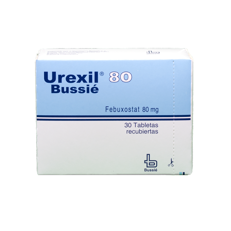 Urexil 80Mg Tabletas Caja X30Tab Bussié Febuxostat