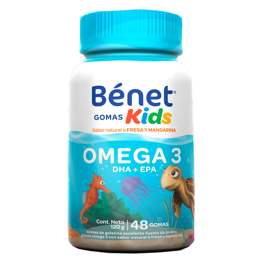 Gomas Kids Benet Omega 3 x 48Und