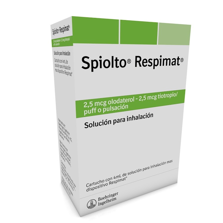 SPIOLTO SOL. INHAL CARTUCHO X4ML BOEHRINGER OLODATEROL TIOTR