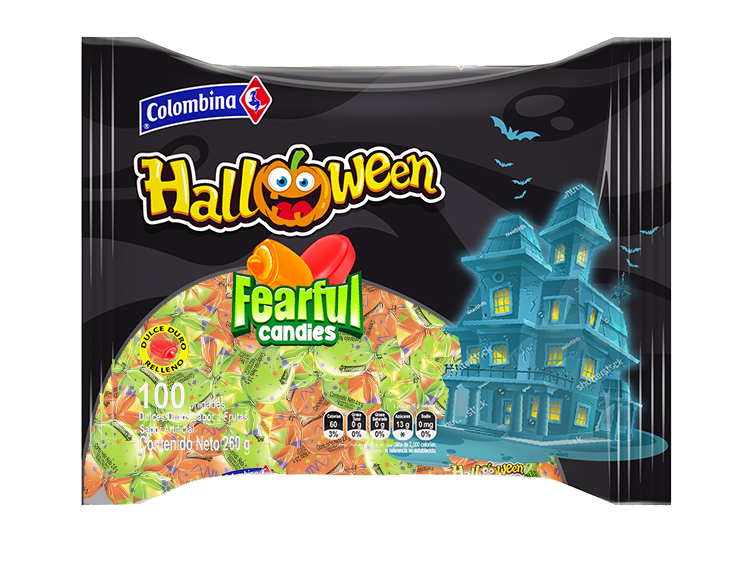 $Dulces Colombina Halloween X 100Und HW18